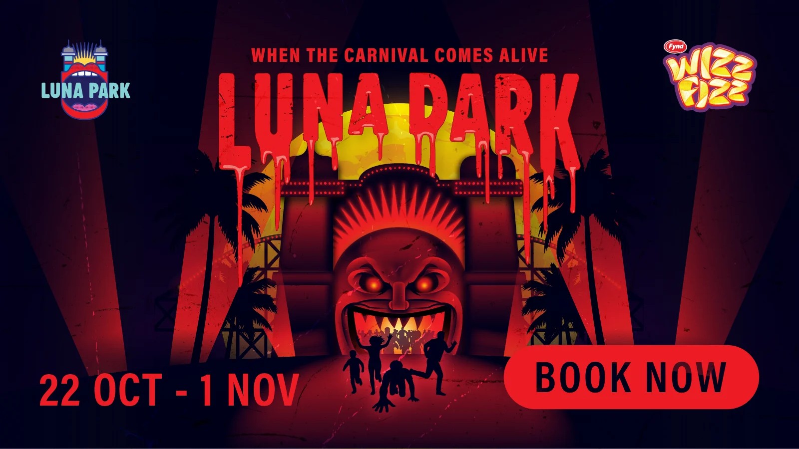 Melbourne’s Biggest Halloween Event Unveiled as Luna Dark 2026 Opens